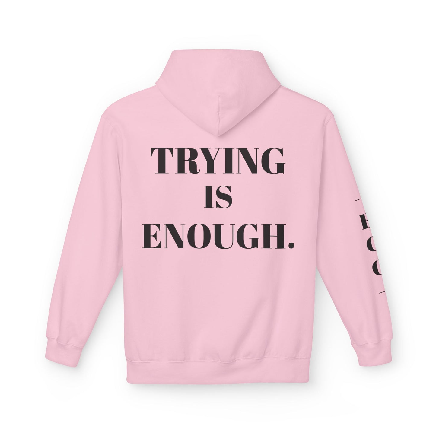 EGO Motivational - TRYING IS ENOUGH.