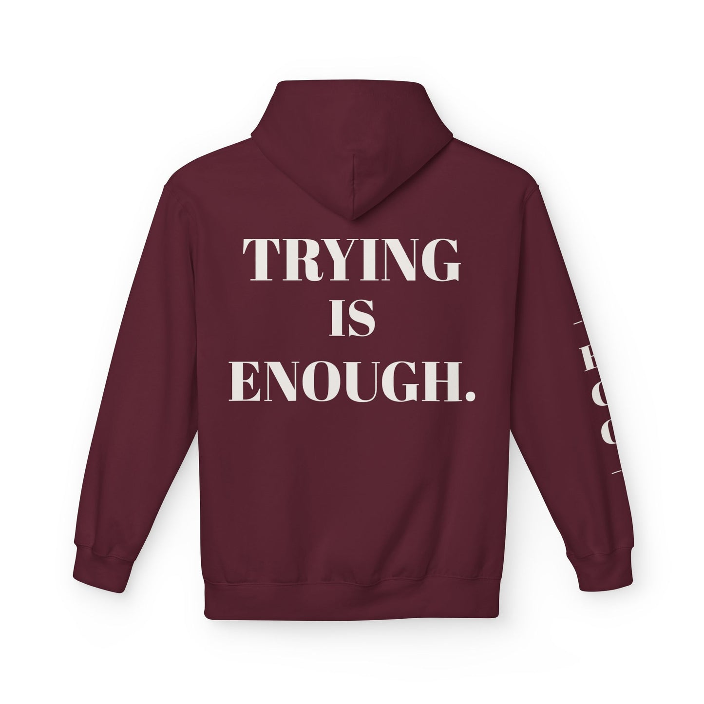 EGO Motivational - TRYING IS ENOUGH.