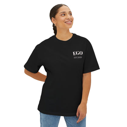 'EGO Unstoppable' -Back Minimal Graphic Tee