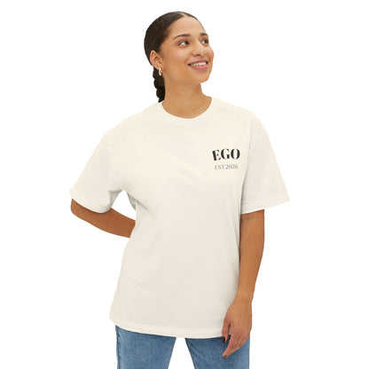 'EGO Unstoppable' -Back Minimal Graphic Tee