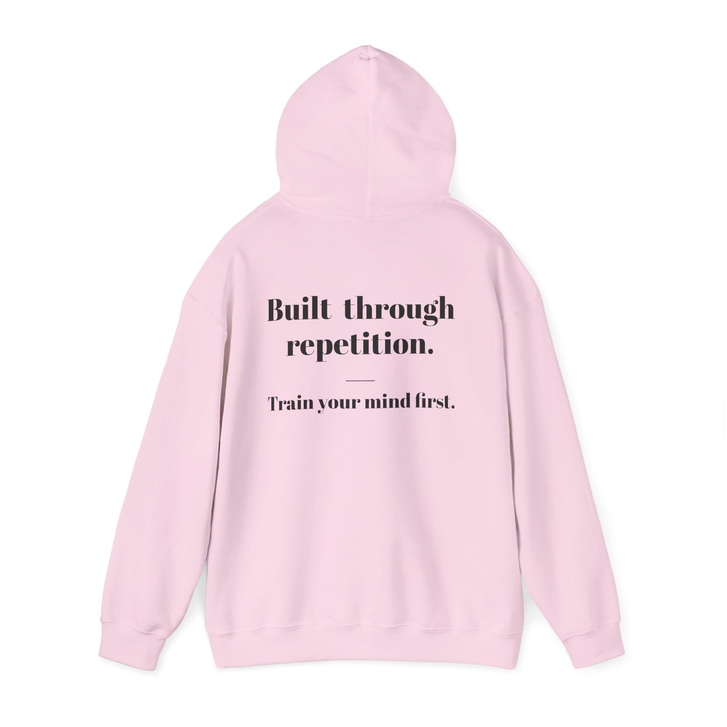 EGO MD Minimal — "Built Through Repetition — Train Your Mind First"