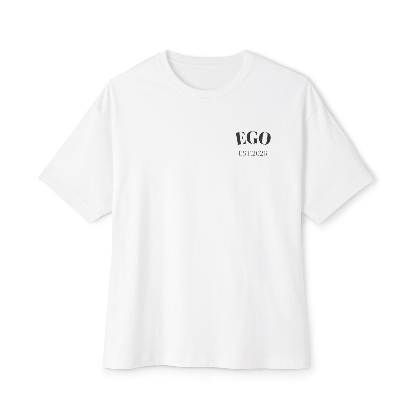 'EGO Unstoppable' -Back Minimal Graphic Tee