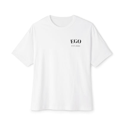 'EGO Unstoppable' -Back Minimal Graphic Tee