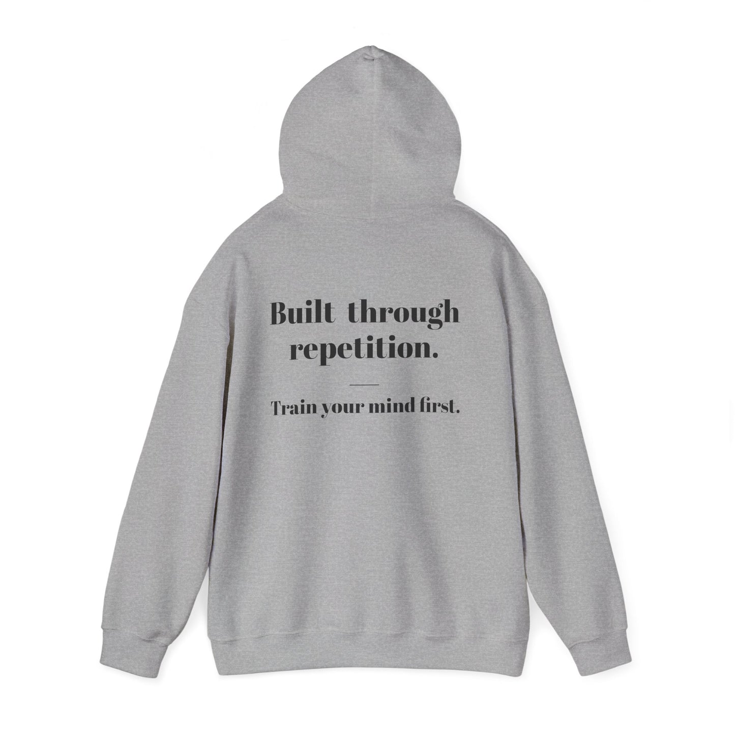 EGO MD Minimal — "Built Through Repetition — Train Your Mind First"