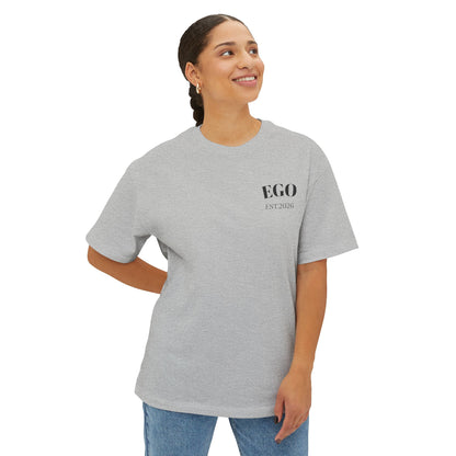 'EGO Unstoppable' -Back Minimal Graphic Tee