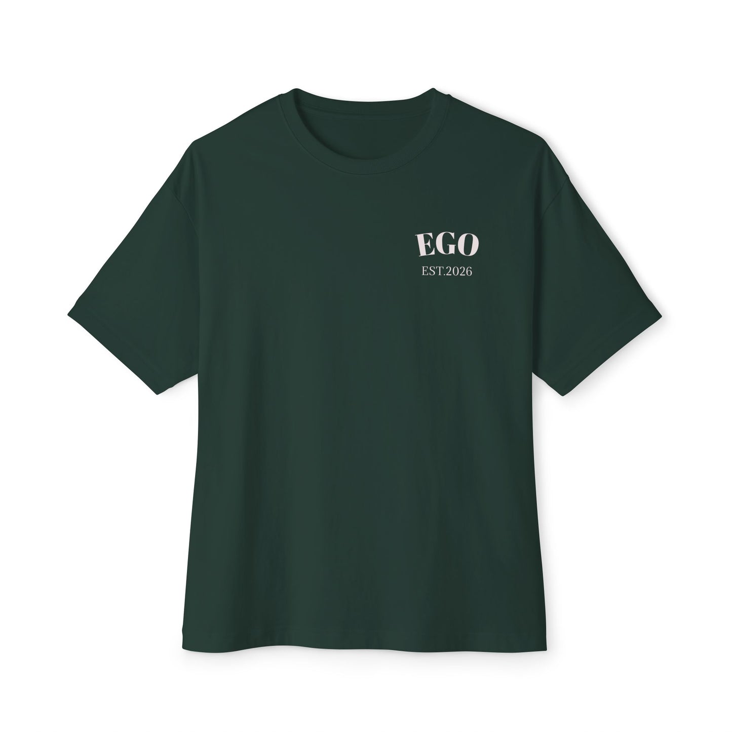 'EGO Unstoppable' -Back Minimal Graphic Tee