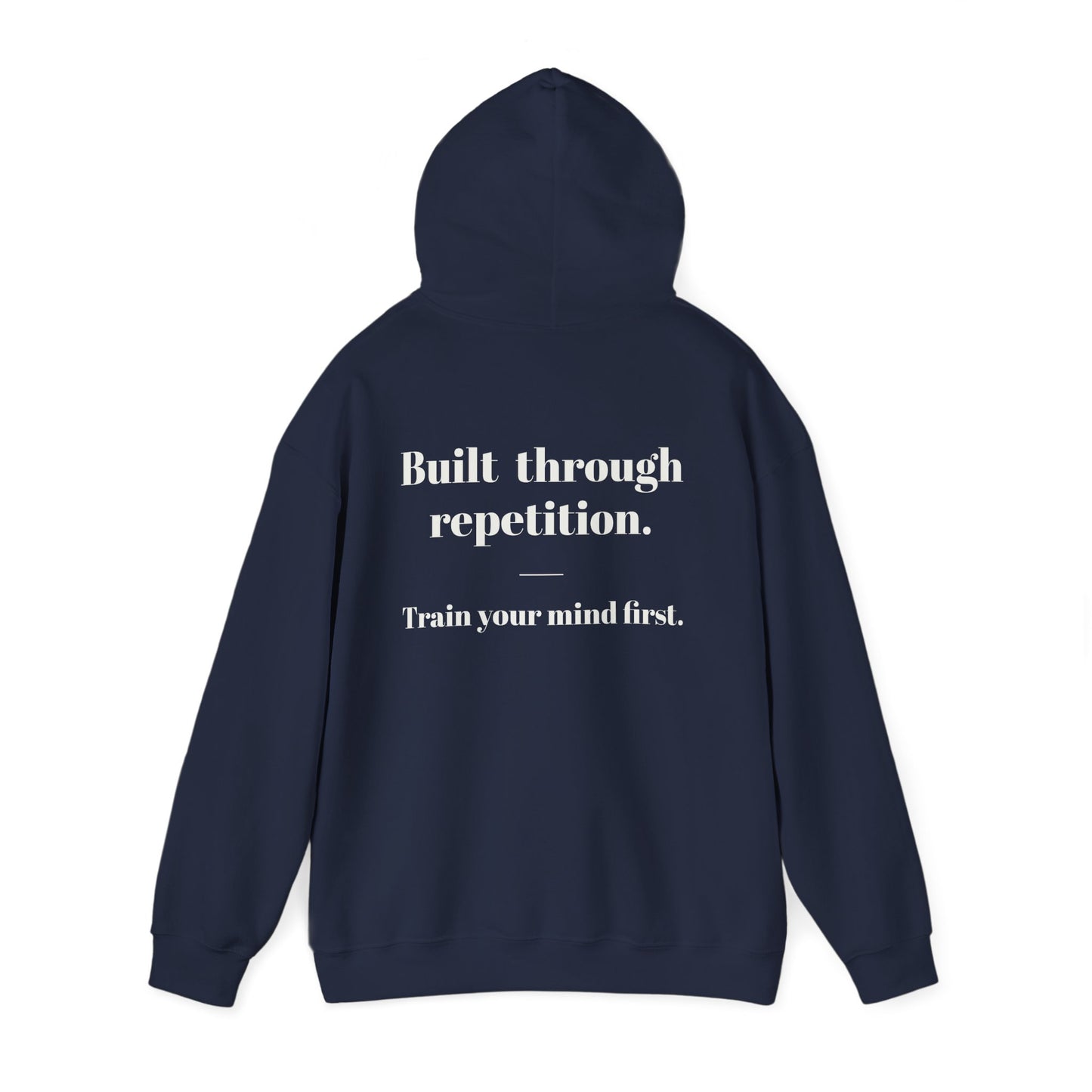 EGO MD Minimal — "Built Through Repetition — Train Your Mind First"
