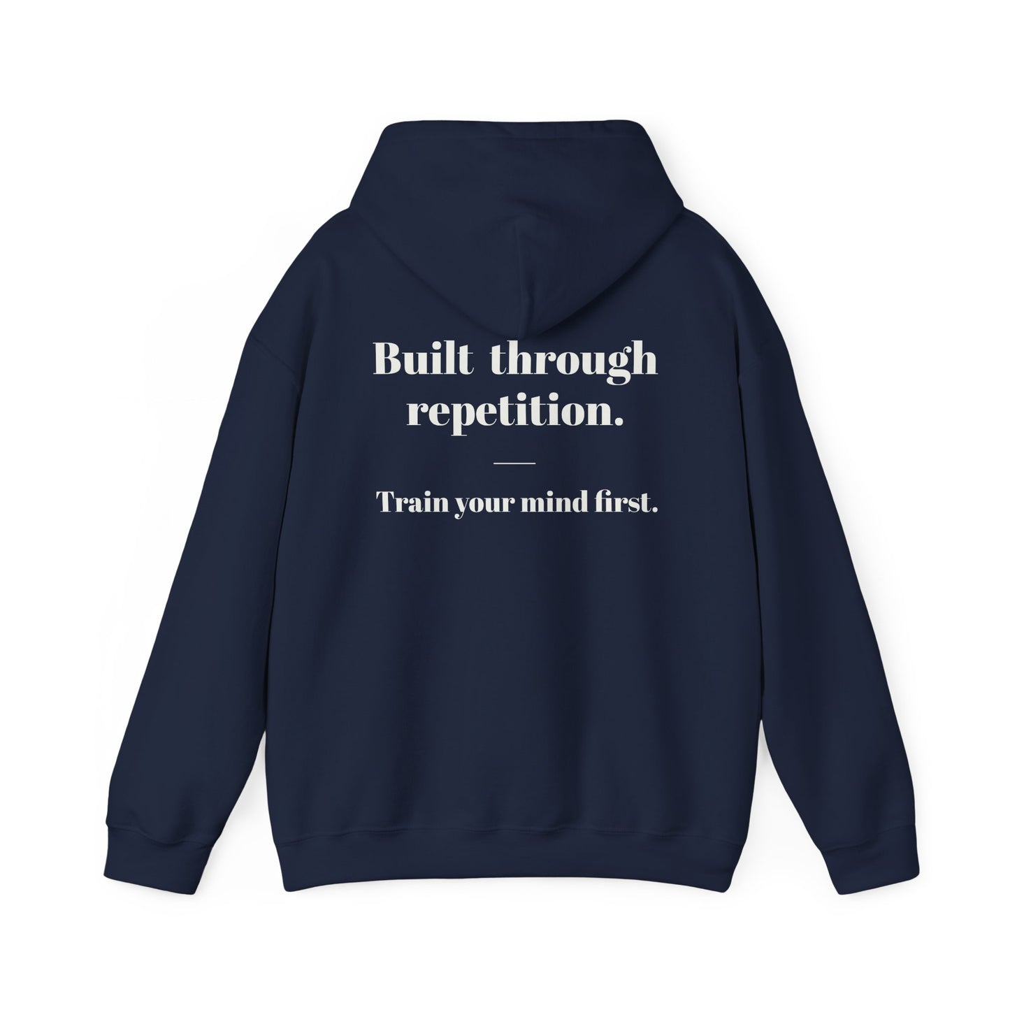 EGO MD Minimal — "Built Through Repetition — Train Your Mind First"