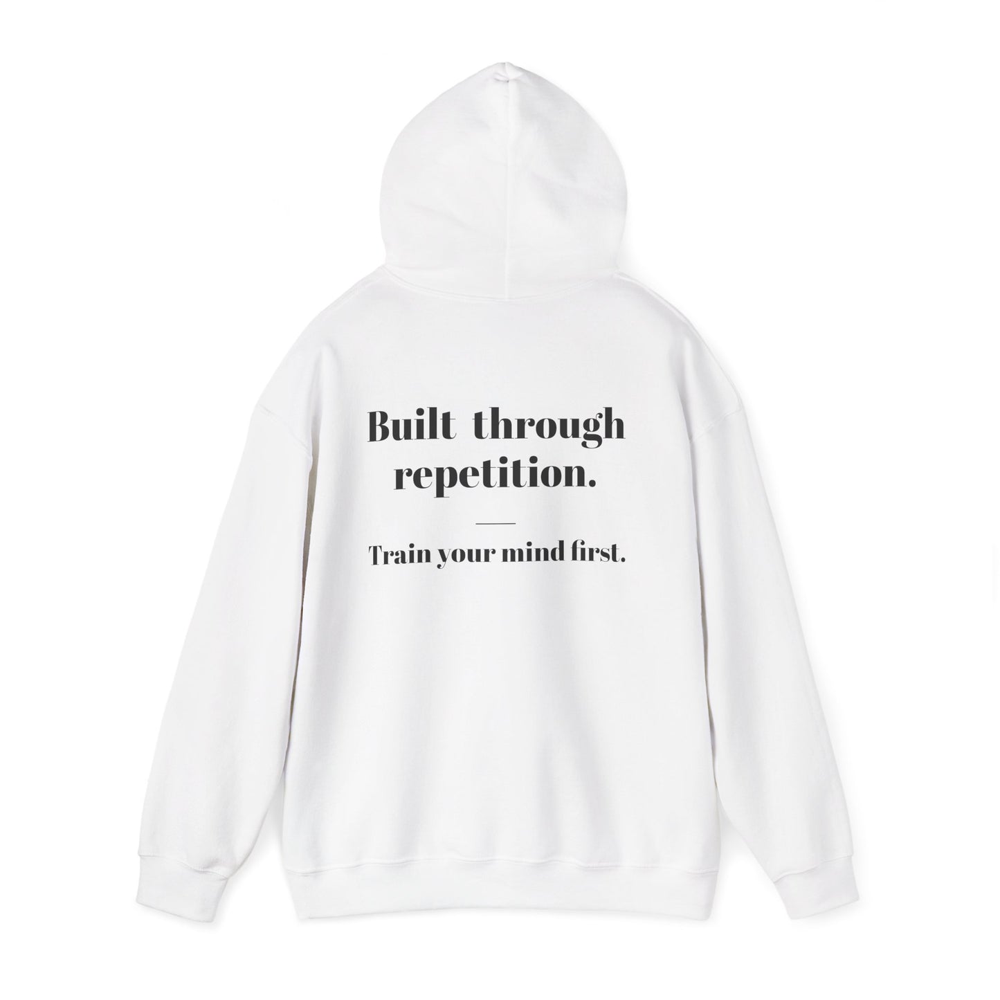 EGO MD Minimal — "Built Through Repetition — Train Your Mind First"