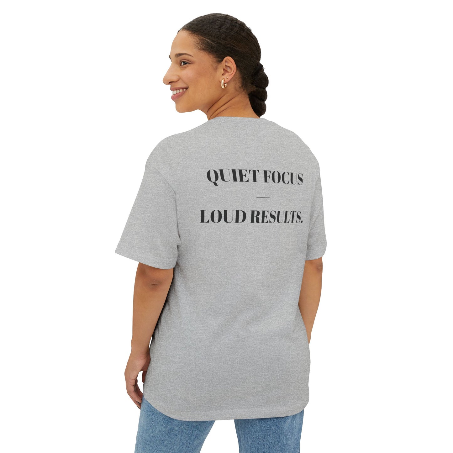 'EGO Unstoppable' -Back Minimal Graphic Tee