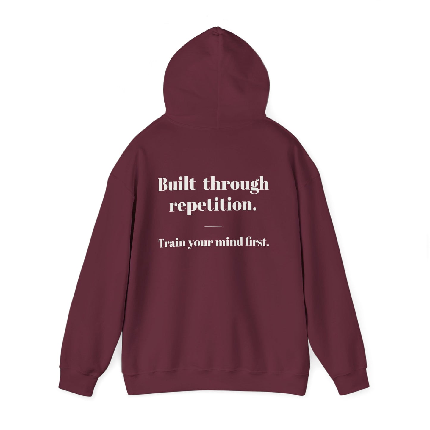EGO MD Minimal — "Built Through Repetition — Train Your Mind First"