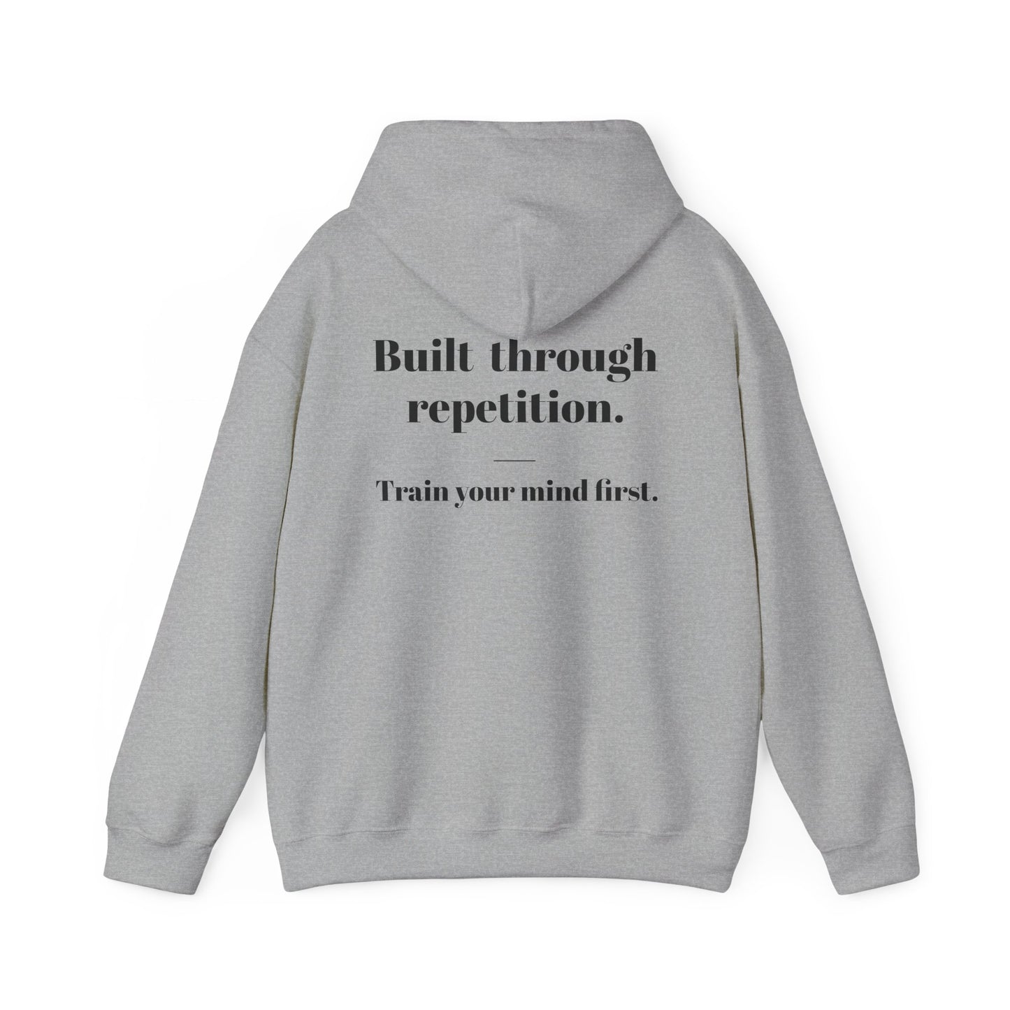 EGO MD Minimal — "Built Through Repetition — Train Your Mind First"