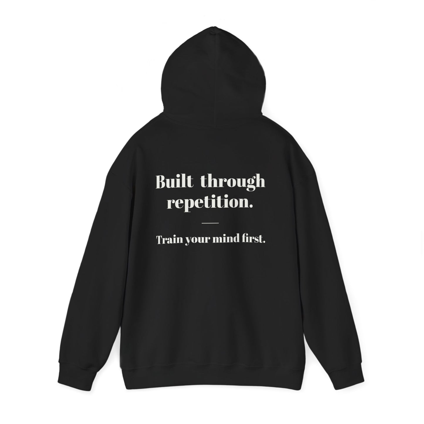 EGO MD Minimal — "Built Through Repetition — Train Your Mind First"