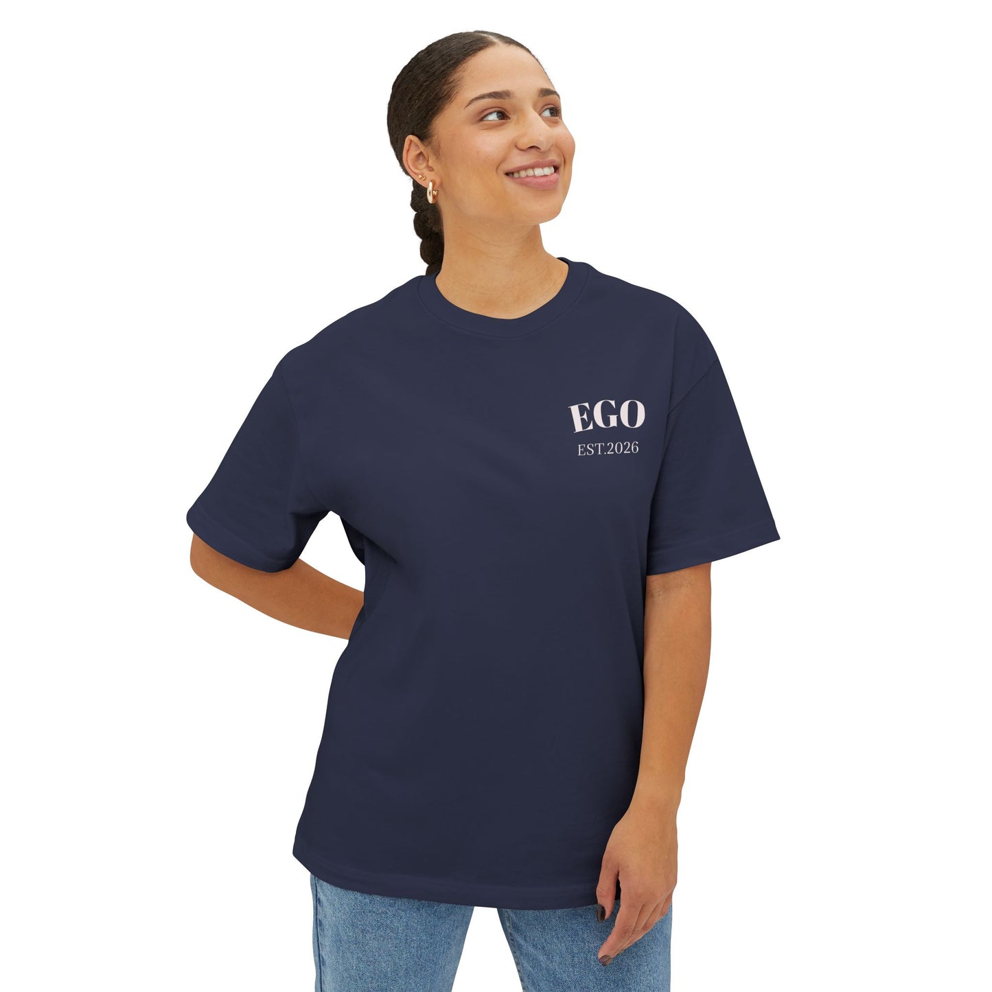 'EGO Unstoppable' -Back Minimal Graphic Tee