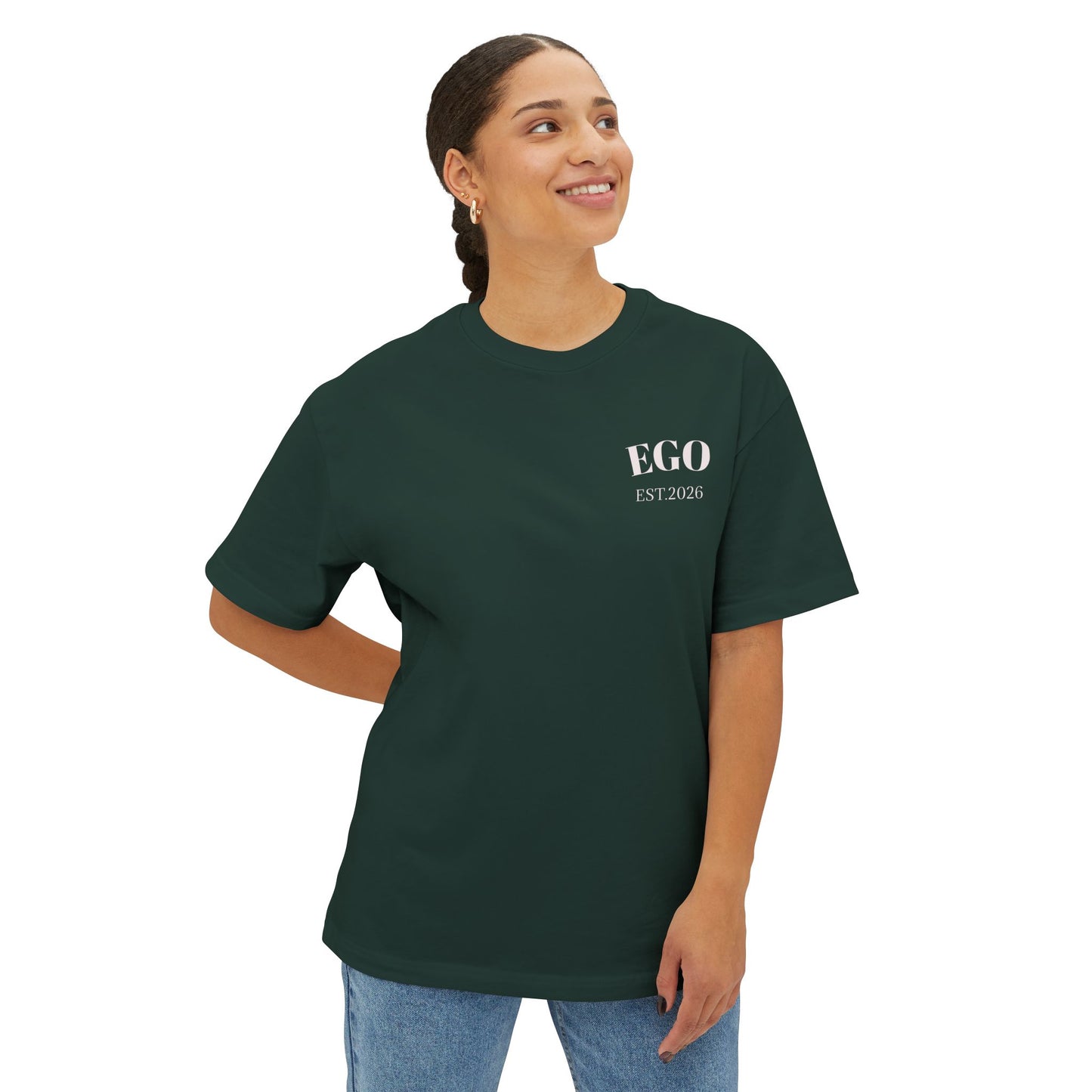 'EGO Unstoppable' -Back Minimal Graphic Tee