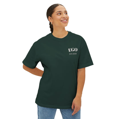 'EGO Unstoppable' -Back Minimal Graphic Tee