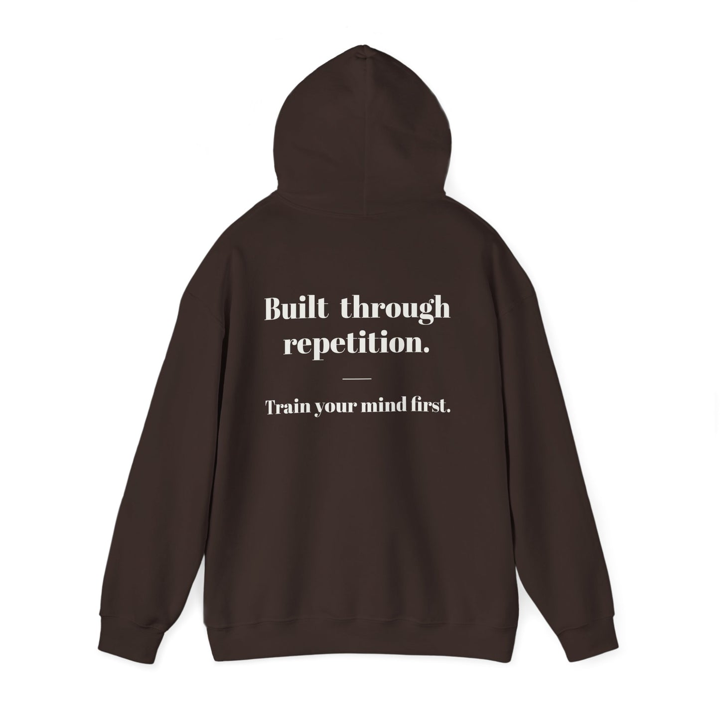 EGO MD Minimal — "Built Through Repetition — Train Your Mind First"
