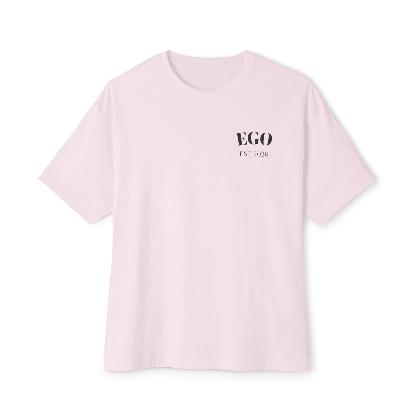 'EGO Unstoppable' -Back Minimal Graphic Tee