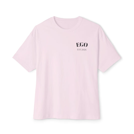 'EGO Unstoppable' -Back Minimal Graphic Tee