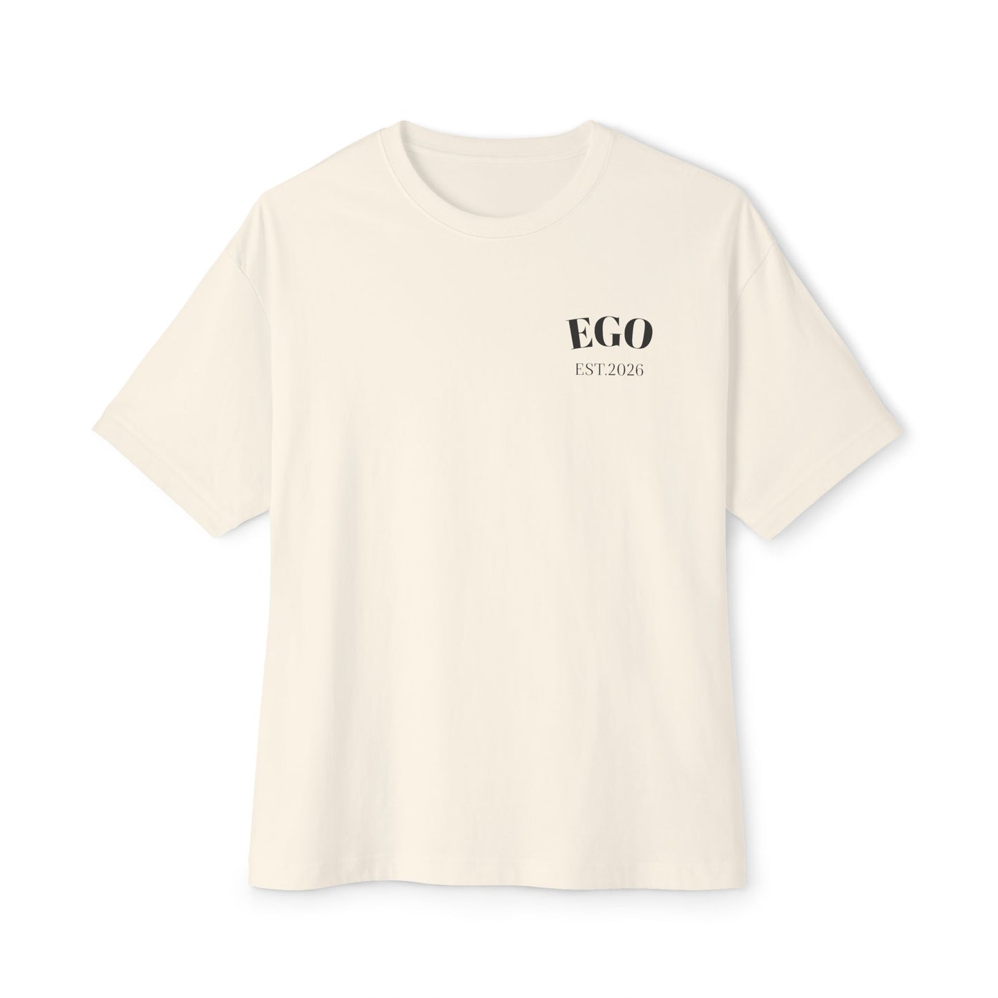 'EGO Unstoppable' -Back Minimal Graphic Tee