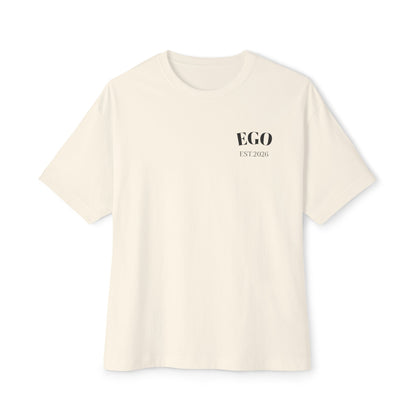'EGO Unstoppable' -Back Minimal Graphic Tee