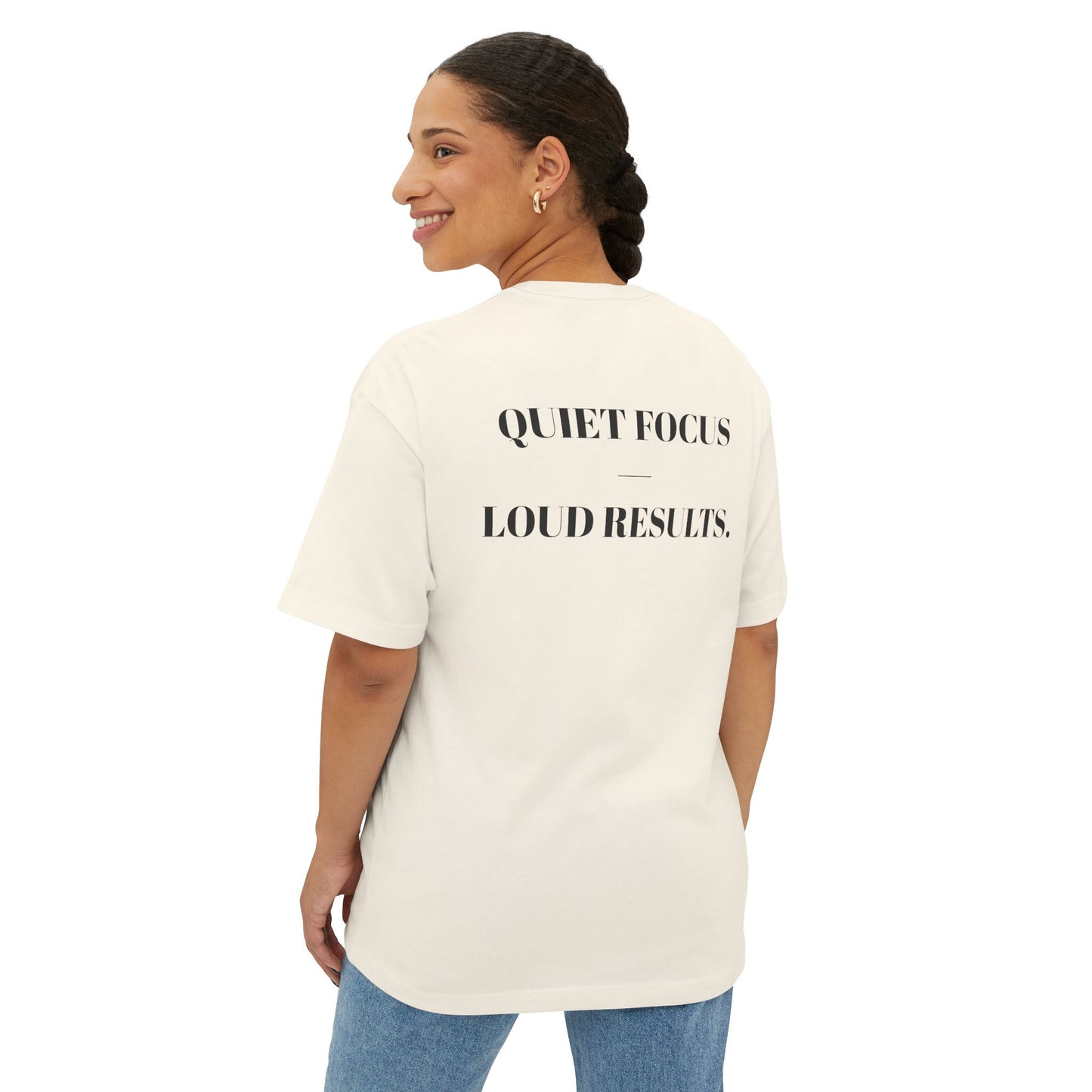 'EGO Unstoppable' -Back Minimal Graphic Tee