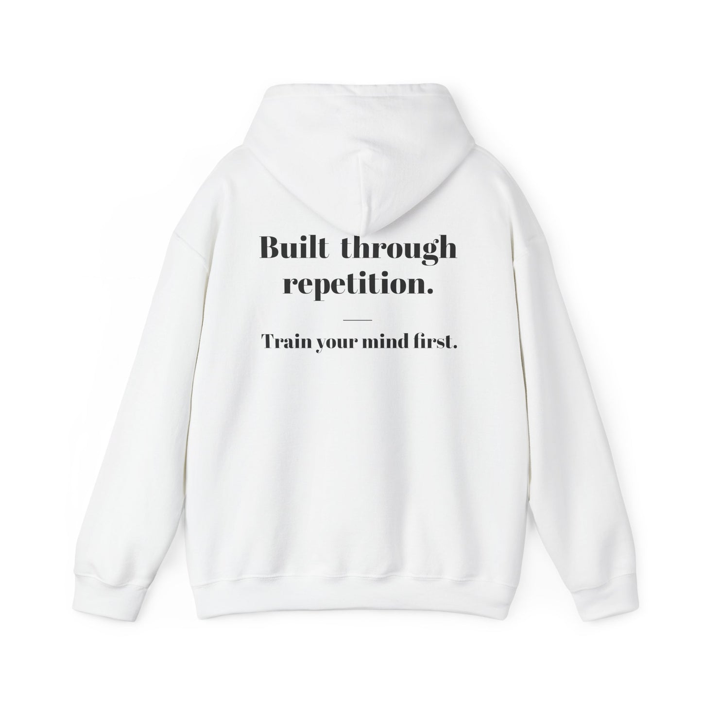 EGO MD Minimal — "Built Through Repetition — Train Your Mind First"