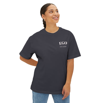'EGO Unstoppable' -Back Minimal Graphic Tee