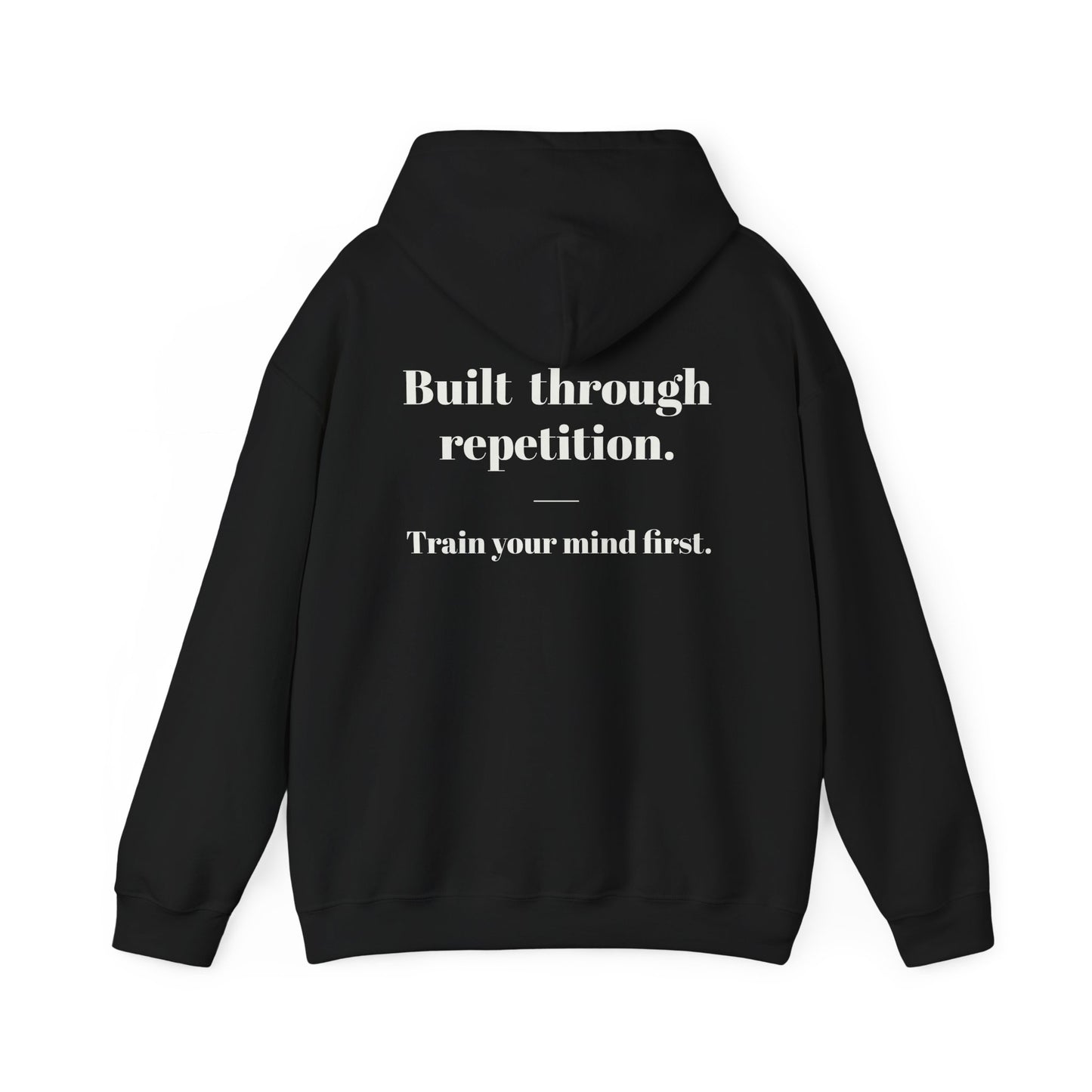 EGO MD Minimal — "Built Through Repetition — Train Your Mind First"